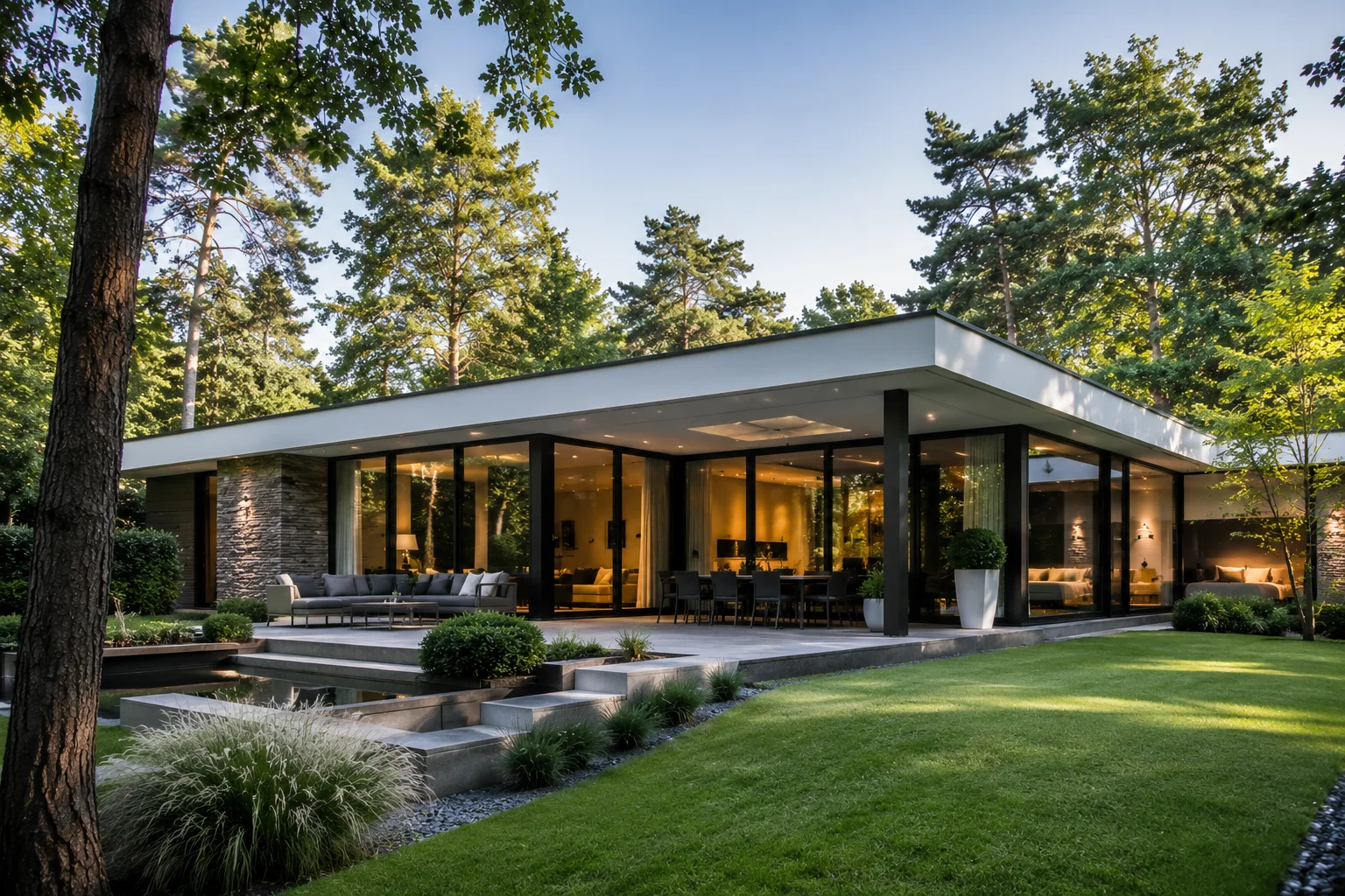 Domotica netwerk voor designvilla's en bungalows in Bergeijk