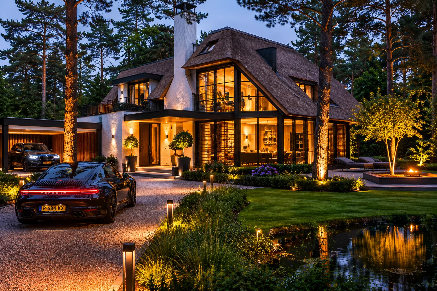 Domotica netwerk voor villa's en woonboerderijen in Nuenen