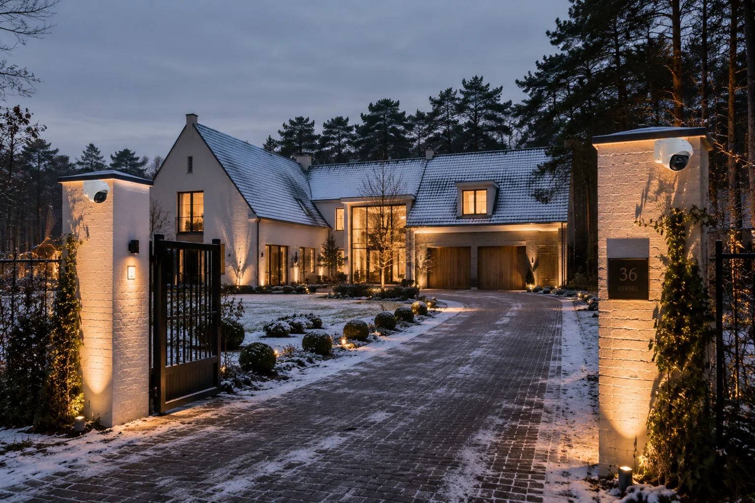 Domotica netwerk voor villa's op ruime kavels in Eersel
